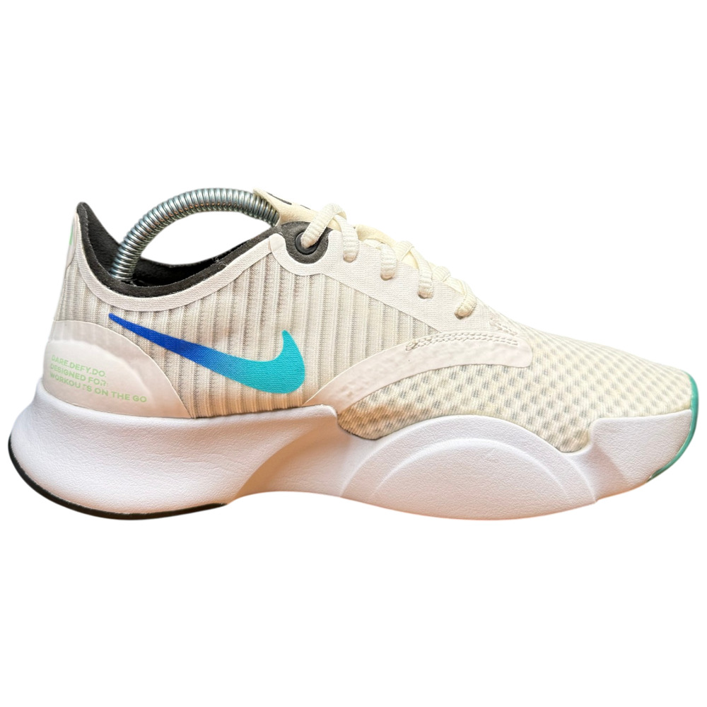NIKE SuperRep Go Women 7 Training Sneaker Football Grey Crimson cJ0860-120 Shoes - Picture 5 of 16